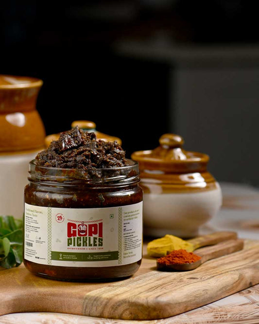 Gongura Pickle – A Classic Tangy Delight 🟩