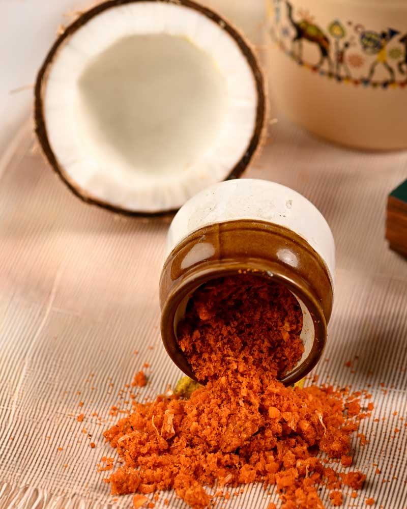 Kobbari Podi – A Burst of Coconut Flavour