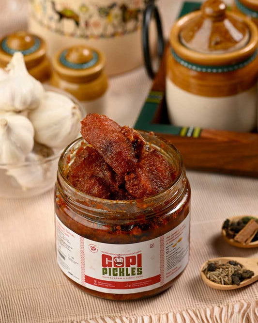 Koramenu Fish Pickle – A Burst of Seafood Flavour 🟥