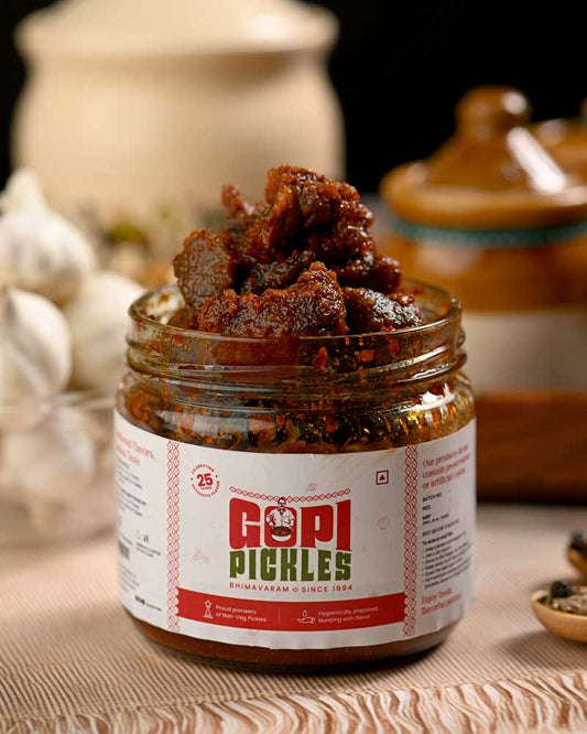 Mutton Boneless Pickle – A Meat Lover’s Delight 🟥