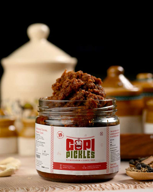 Mutton Keema Cashew Pickle – A Royal Indulgence 🟥