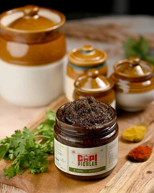 Coriander Pickle – A Fresh & Flavourful Delight 🟩