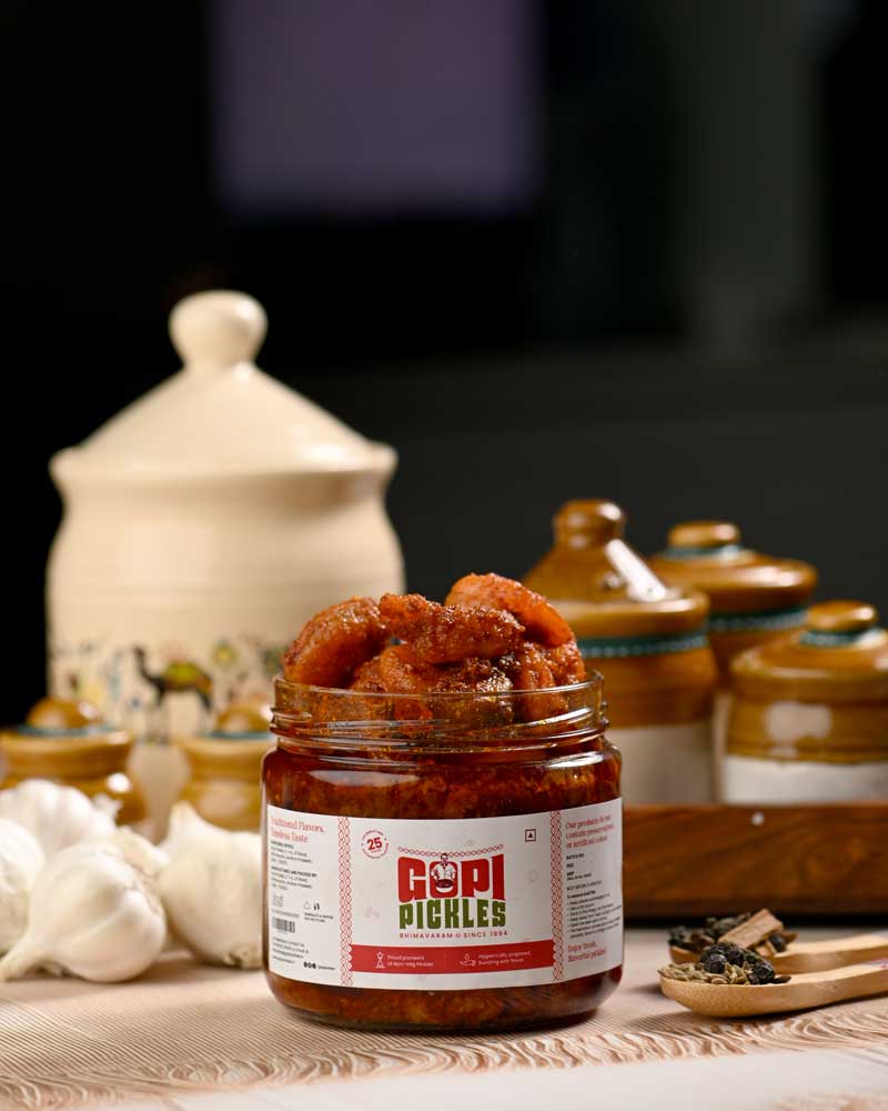Prawns Pickle (Small) – Coastal Flavours, Authentic Taste 🟥 – My Store